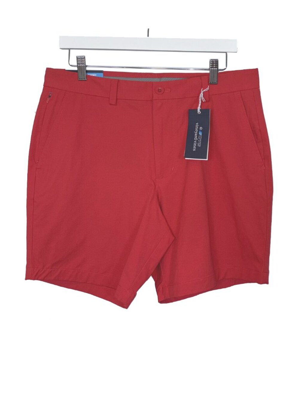 Vineyard Vines Crab Shell Red On The Go Shorts - Size 32 - New with Tags